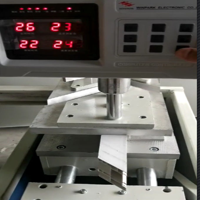 Upvc window making machine 3 heads welding single-head upvc window welding machine 3