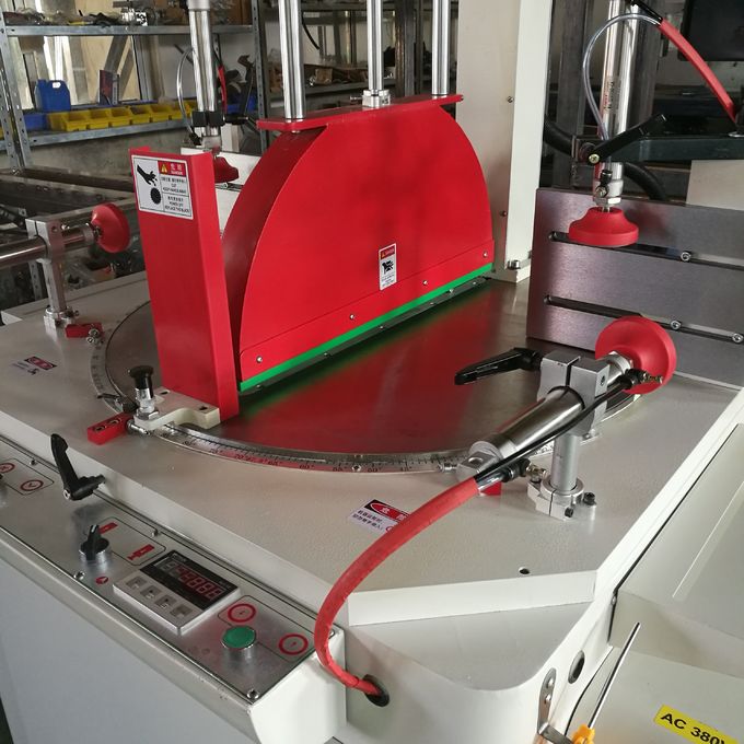 Aluminium curtain wall cutting saw aluminum spacer bar saw cutting machine pvc 600mm upcut mitre saw 5