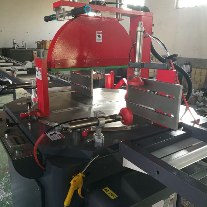 Aluminium curtain wall cutting saw aluminum spacer bar saw cutting machine pvc 600mm upcut mitre saw 3