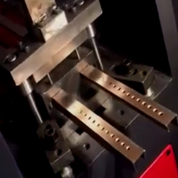 Iron tube cnc upvc aluminum bending cutting door steel punching machine 0