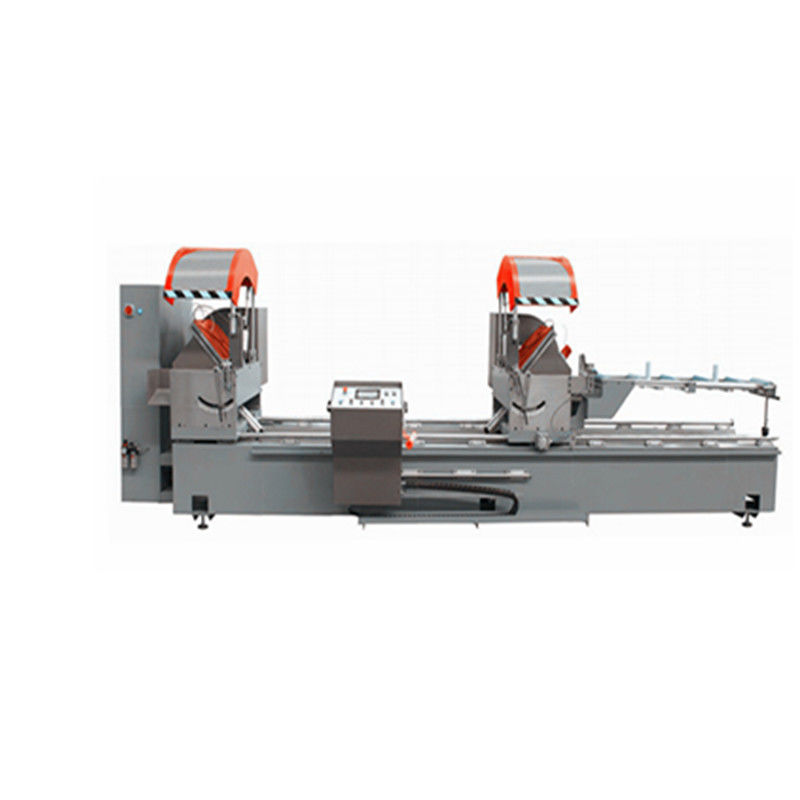 Double head aluminium cutting saw price pvc windows making Aluminum Window cnc cutting machine