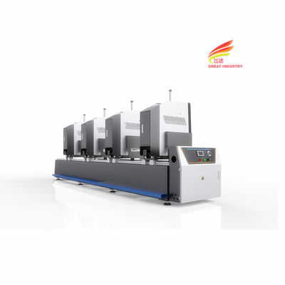 Buy UPVC PVC PLASTIC WINDOWS FOUR CORNERS CLEANING CNC PLASTIC DOOR AND WINDOW PROFILE WELDING MACHINE online manufacture