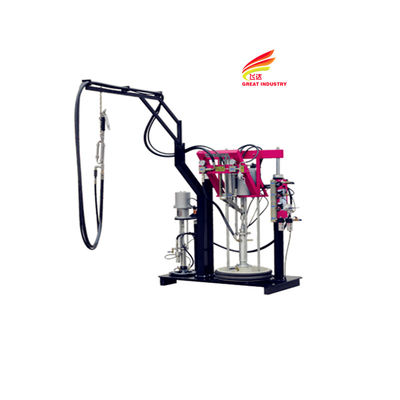  Two component silicon gun edging machines 2 components compound machine