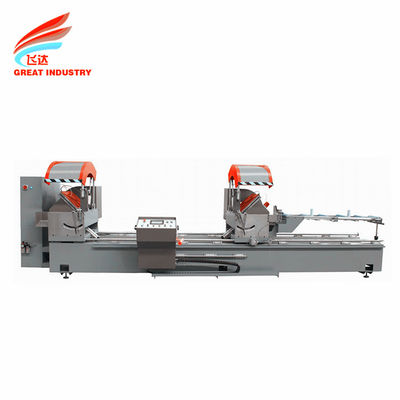 Buy CHINA FACTORY CNC DOUBLE HEAD CUTTING MACHINE FOR ALUMINUM AND UPVC WIN-DOOR FOR HOT SALE online manufacture