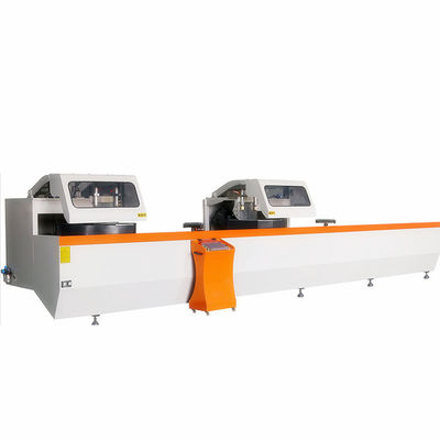 Buy Aluminum door making machine cnc cutting double head saw 5 axis cnc Cutting Saw up cutting mitre saw compound miter saw online manufacture