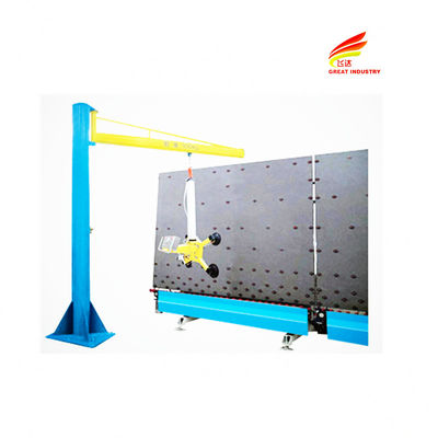  Window glass sheet making machine a device for transporting a pane of glass