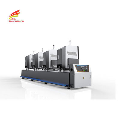 Buy 4 head welding machine corner cleaning Upvc window making machinery automatic four corner pvc window welding machine online manufacture