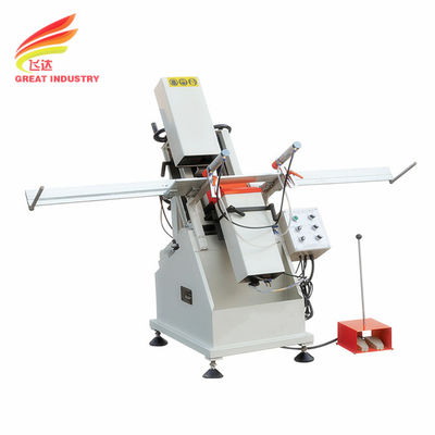 Buy Upvc window manufacturing production line sawing machines pvc profile cutting machinery 2 axis water slot drilling machi online manufacture