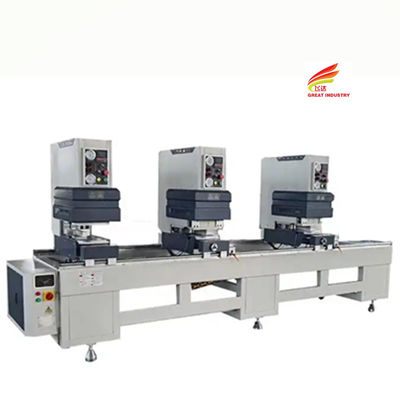 Buy Processing center PVC window three head upvc welding machines for windows and doors processing plastic online manufacture