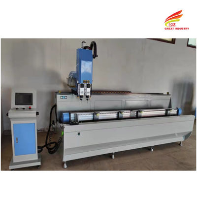Buy ALUMINIUM WINDOW FABRICATION MACHINES UPVC WINDOW MACHINERY MULTI HEAD DRILLING MACHINE online manufacture