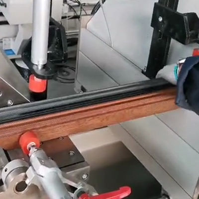 Double Head Cutting Machine for Plastic UPVC Window Making