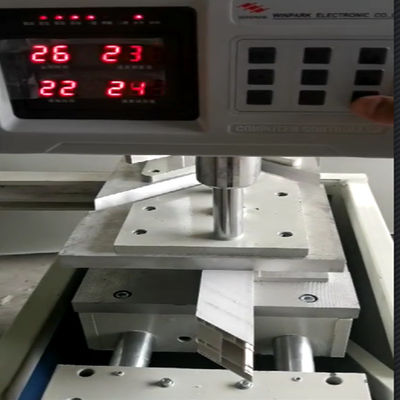 PVC window door automatic corner single head welding machine upvc