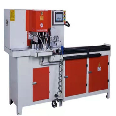 Wardrobe Cutting machine aluminium cnc 45 degree double saw blade aluminum