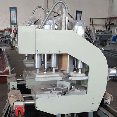 PVC window profile plastic door double head upvc  welding machine