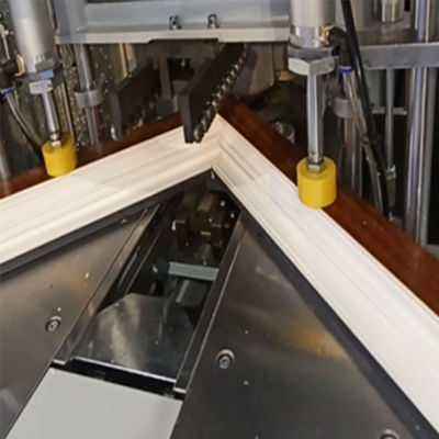INTELLIGENT 2800R/MIN UPVC CNC CORNER CLEANING MACHINE WITH 3 TOOLS