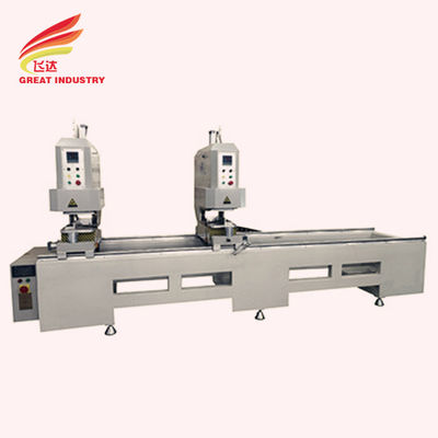 PLC control Door Welding Machine Upvc Windows Making Machine 2.5kw