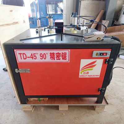 Single head aluminium saw window machines upcut saw single aluminum profile cutting machine