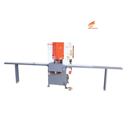 Aluminum Window  Cutting Machines 45 degree double saw blade aluminum cutting machine