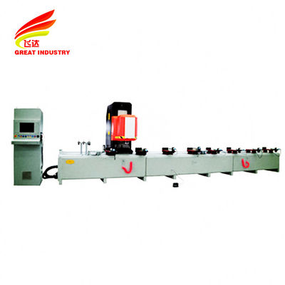 Plastic door frame make curtain wall automatic aluminium door making machines aluminum profile drilling milling machine