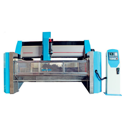 6000 KGS Spindle Speed 135-6000/min CNC Glass Engraving Machine
