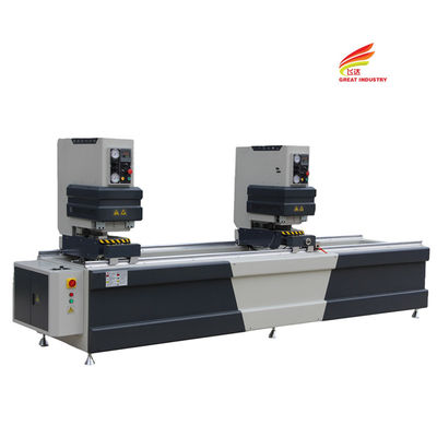 Windows and doors manufacturing machines two heads upvc window seamless welding machine for making pvc windows